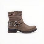 Bottine Rock-Chic Détails Métalliques Fermeture Éclair – LADY GLORY - Chaussure Femme - LADY GLORY