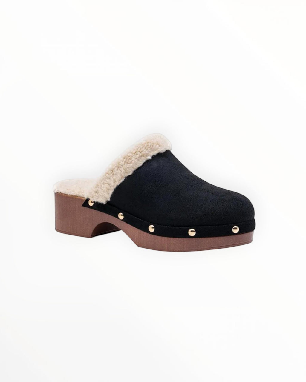 Sabot Fourré Style Scandinave Semelle Moumoute PU – LADY GLORY - Chaussure Femme - LADY GLORY