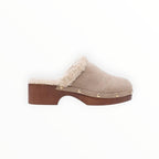 Sabot Fourré Style Scandinave Semelle Moumoute PU – LADY GLORY - Chaussure Femme - LADY GLORY