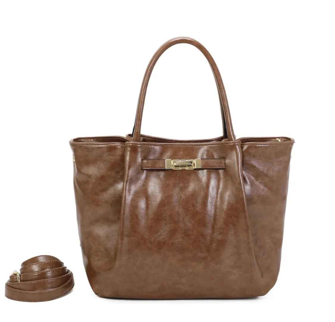 Sac Cabas Grand Format Boucle  INES DELAURE