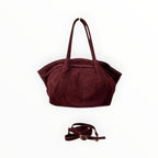 Sac Shopping Cuir Suédé Weim LOUISA LEE - Sacs - LOUISA LEE