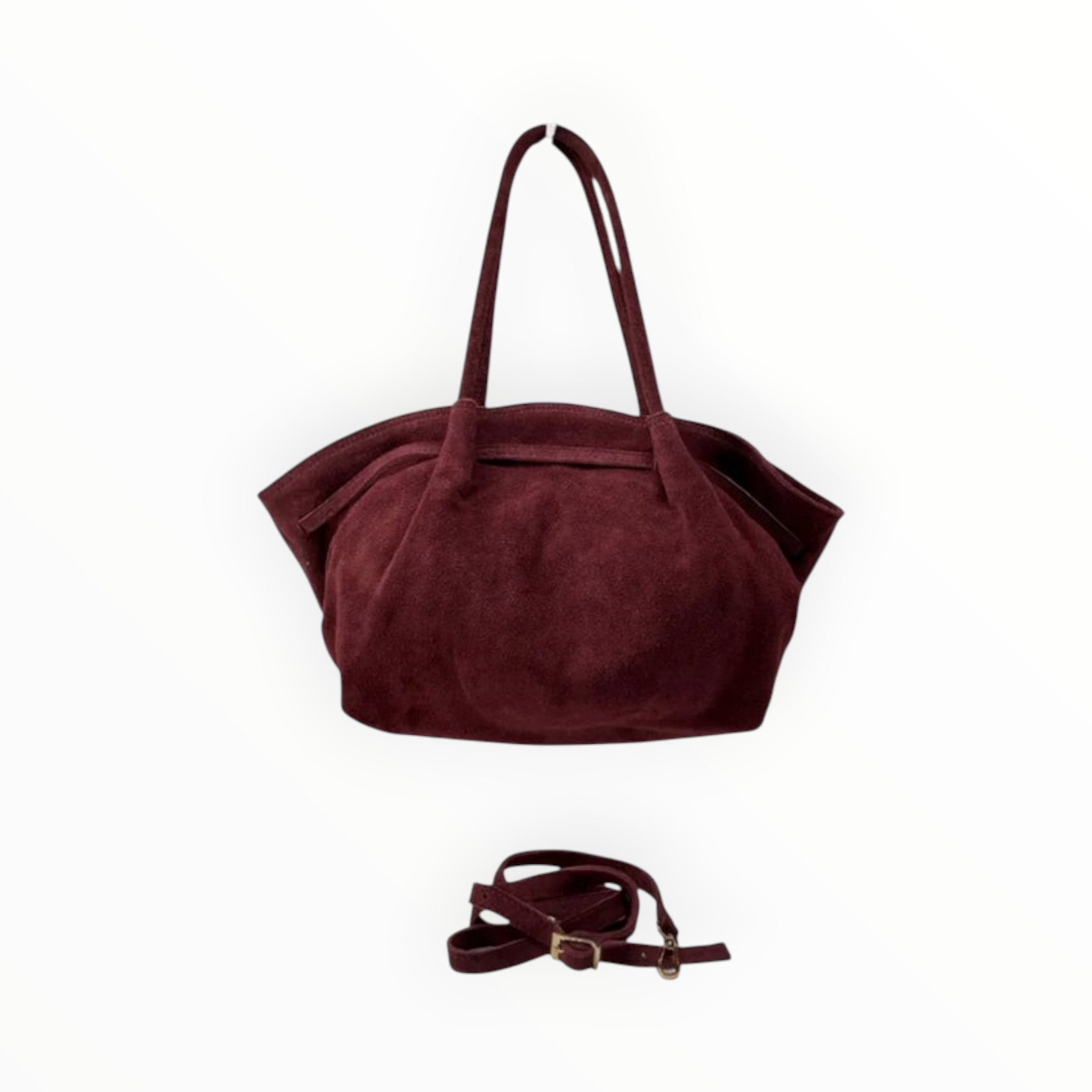 Sac Shopping Cuir Suédé Weim LOUISA LEE - Sacs - LOUISA LEE
