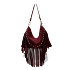 Sac Bandoulière Cuir Suède LOUISA LEE
