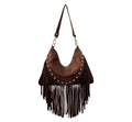 Sac Bandoulière Cuir Suède LOUISA LEE