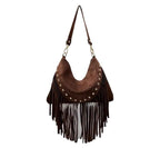 Sac Bandoulière Cuir Suède LOUISA LEE