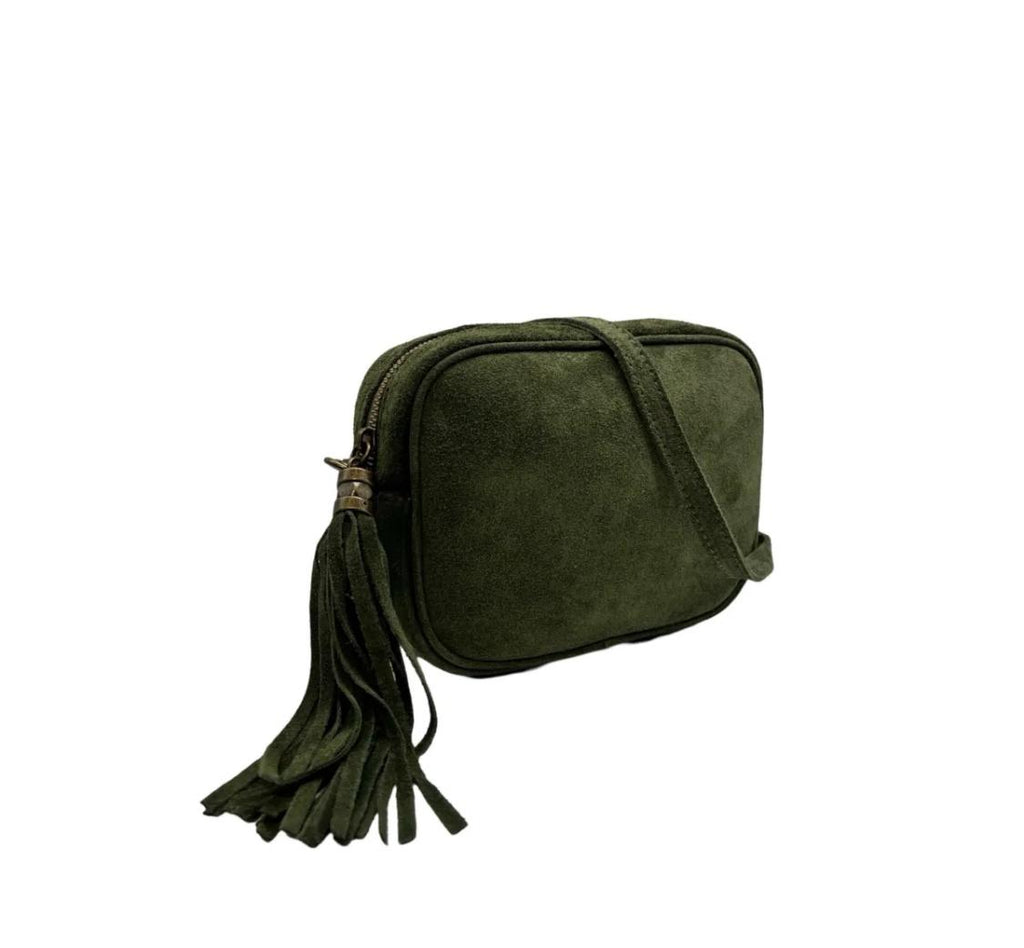 Sac Bandoulière Cuir Suédé  LOUISA LEE