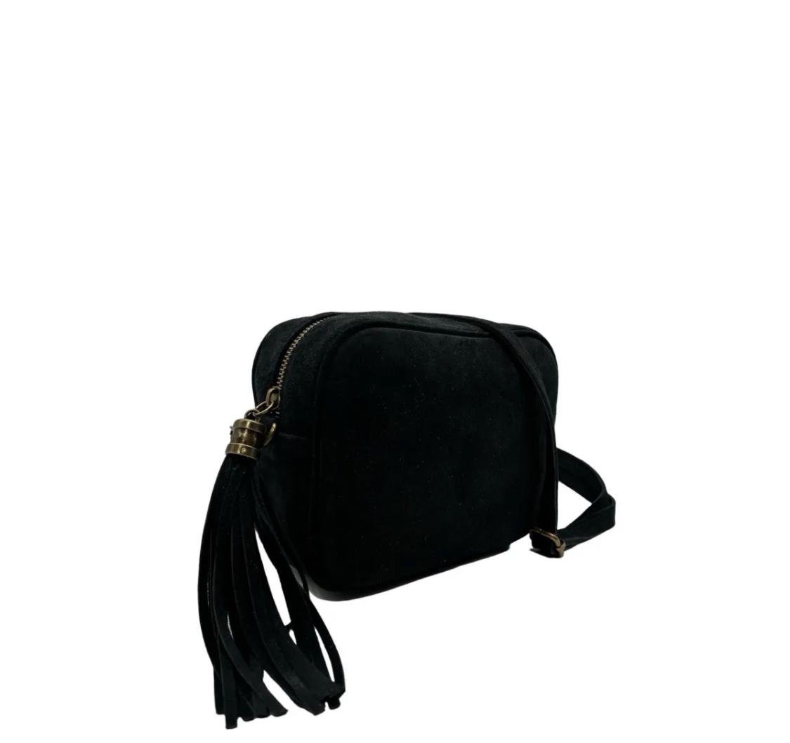 Sac Bandoulière Cuir Suédé LOUISA LEE - Sacs - LOUISA LEE