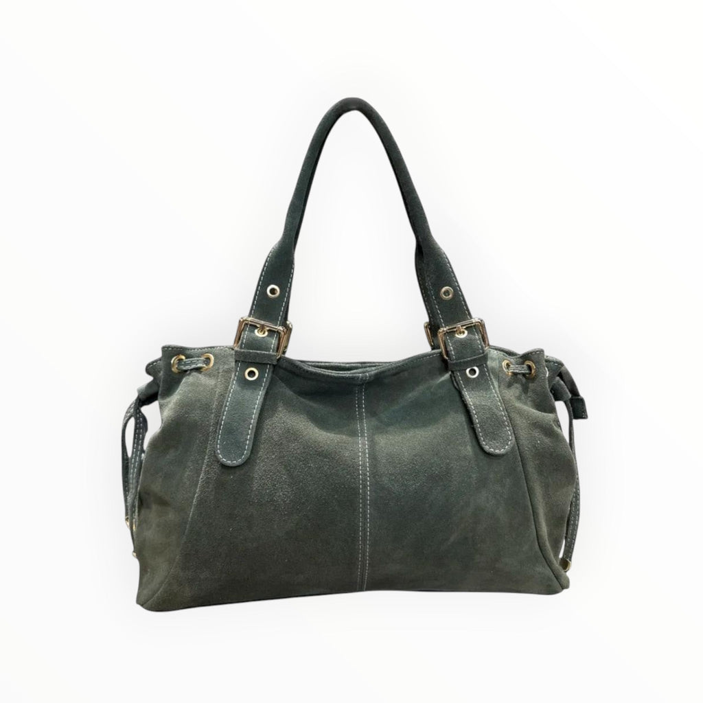 Sac Cuir Suédé à Lacets Large LOUISA LEE