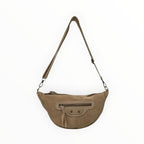 Sac Banane Cuir Suédé Roxana LOUISA LEE - Sacs - LOUISA LEE