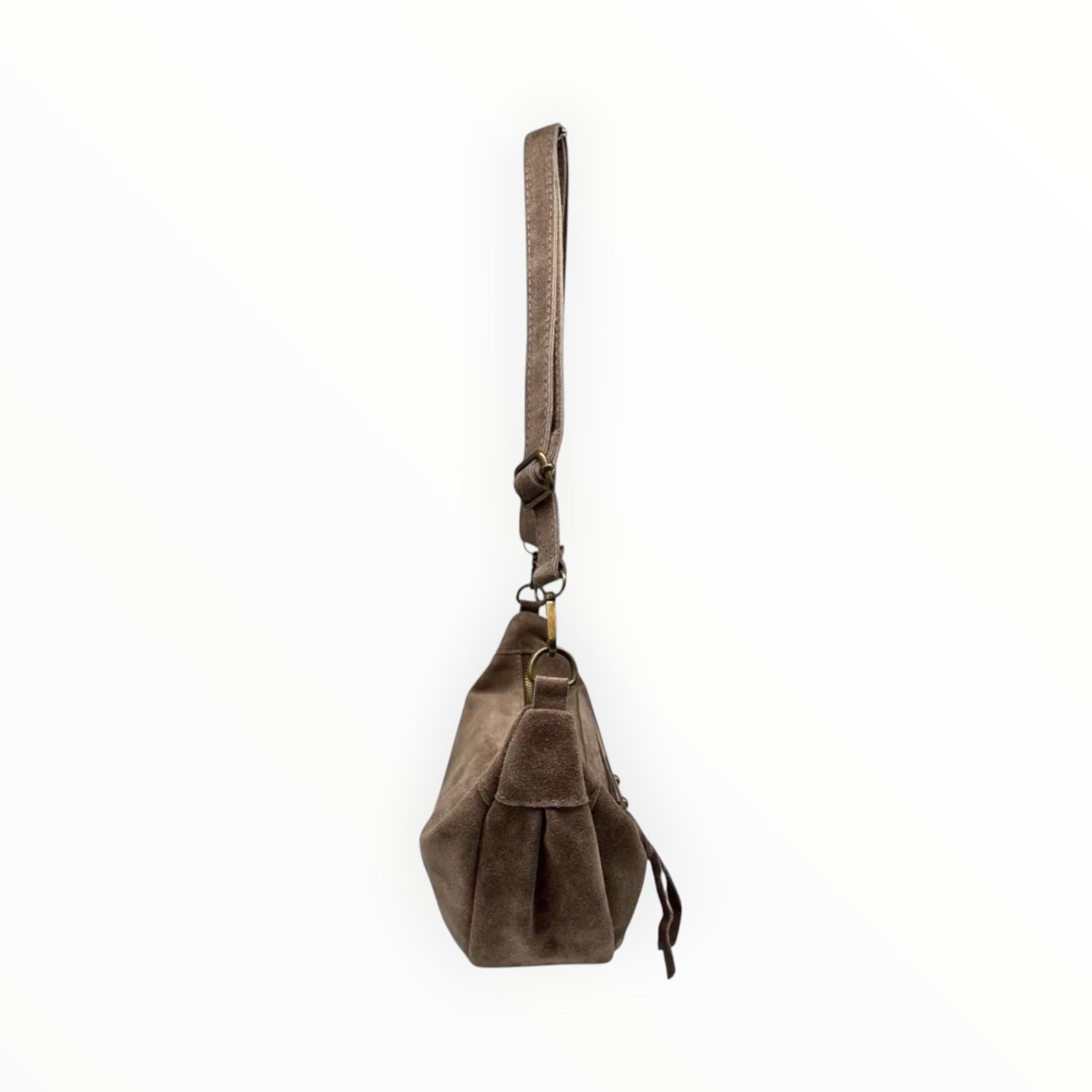 Sac Banane Cuir Suédé Roxana LOUISA LEE - Sacs - LOUISA LEE