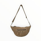 Sac Banane Cuir Suédé Roxana LOUISA LEE - Sacs - LOUISA LEE