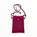 Sac Téléphone Raphia Cuir Grainé Tressé Alina LOUISA LEE - Sacs - LOUISA LEE