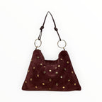 Sac Cuir Suédé Clouté Seko LOUISA LEE