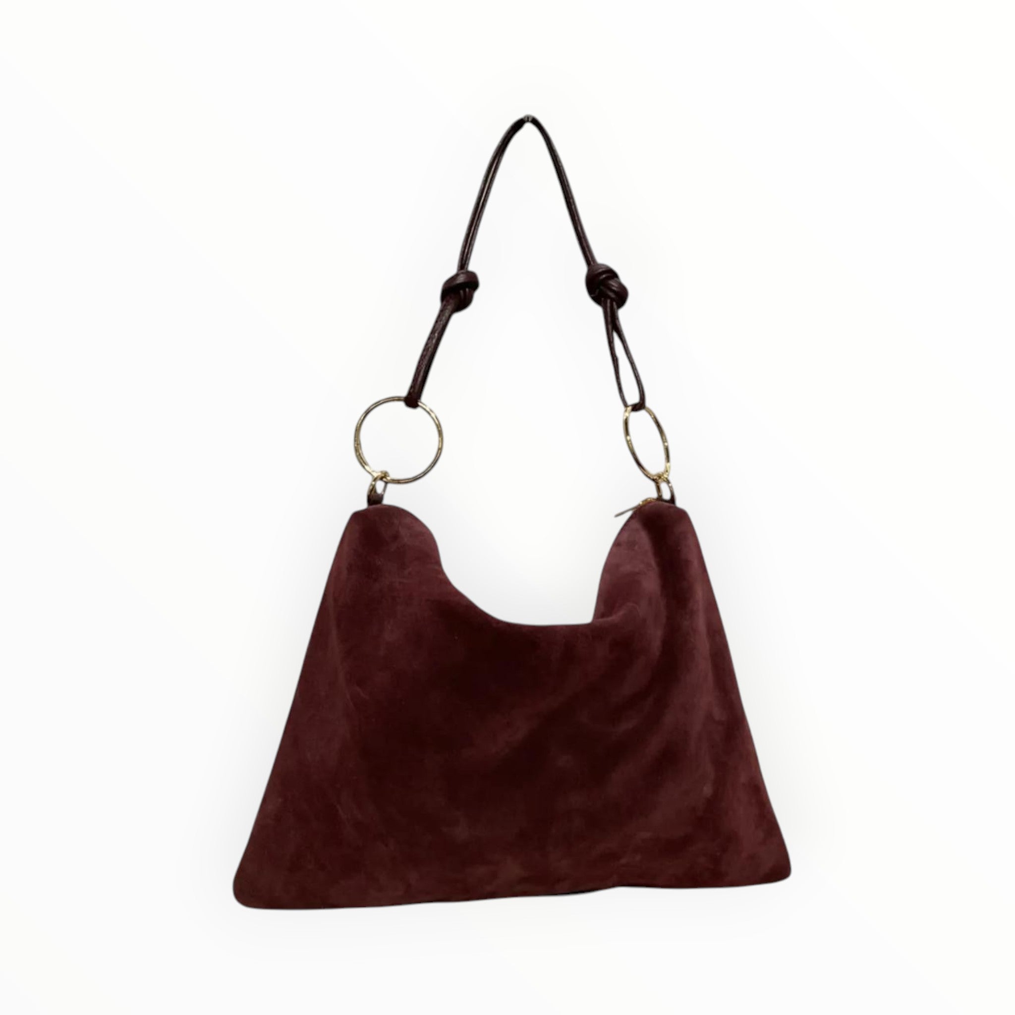 Sac Cuir Suédé Clouté Seko LOUISA LEE - Sacs - LOUISA LEE