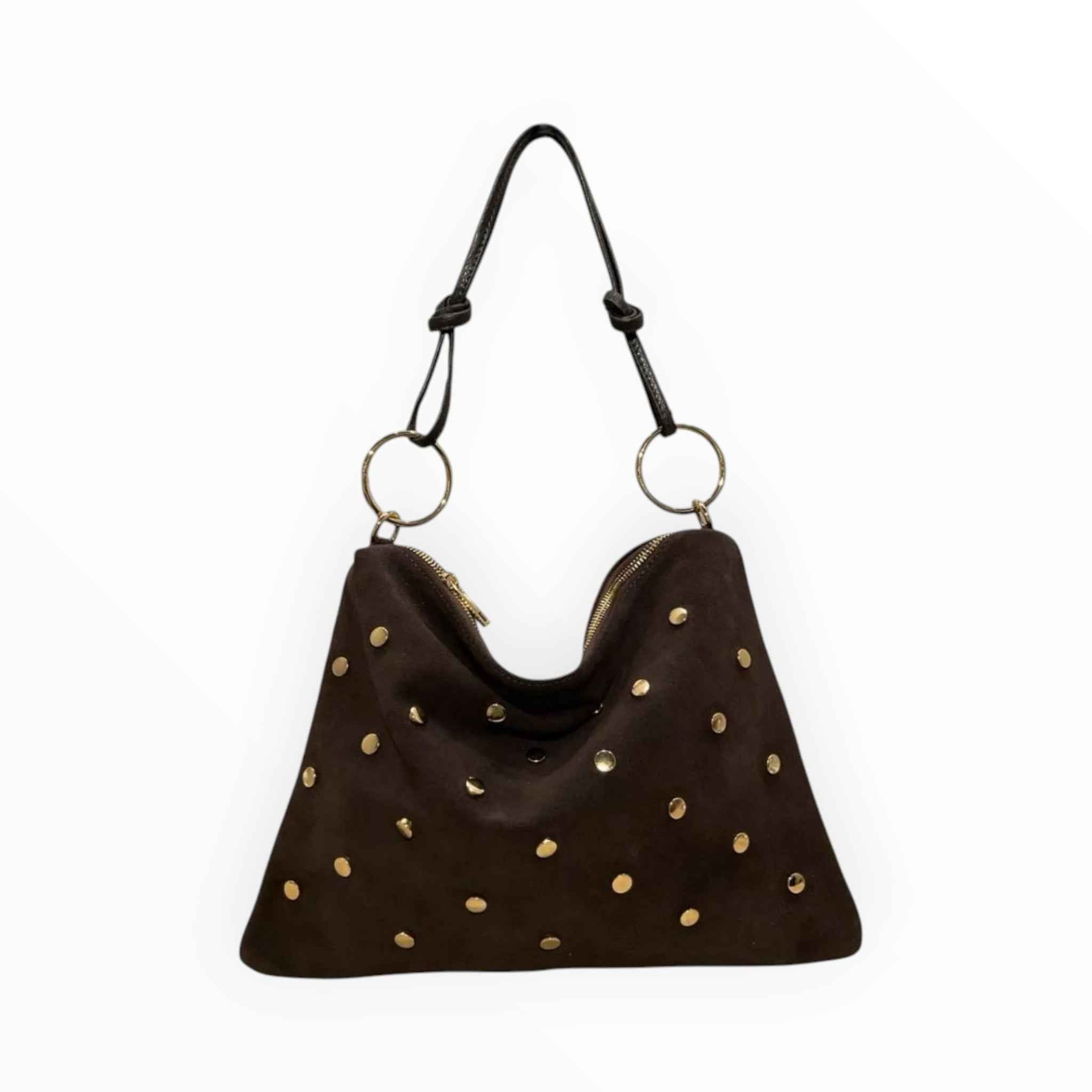 Sac Cuir Suédé Clouté Seko LOUISA LEE