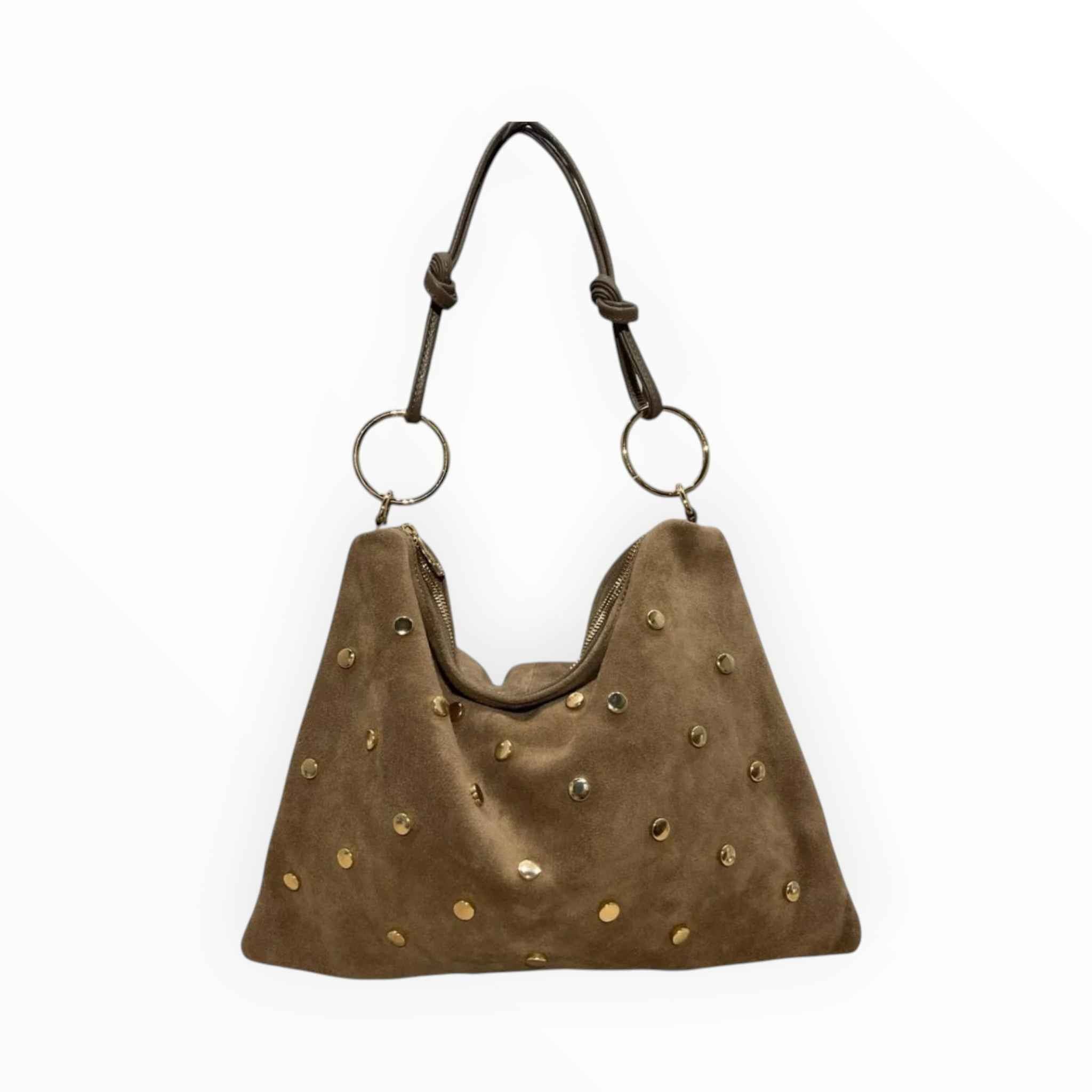 Sac Cuir Suédé Clouté Seko LOUISA LEE