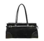 Sac Épaule Cuir Suédé Grainé Gutty LOUISA LEE