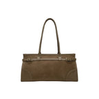 Sac Épaule Cuir Suédé Grainé Gutty LOUISA LEE