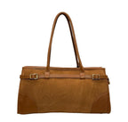 Sac Épaule Cuir Suédé Grainé Gutty LOUISA LEE