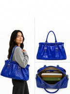 Sac format A4 en cuir brossé Lydia LOUISA LEE - Sacs - LOUISA LEE