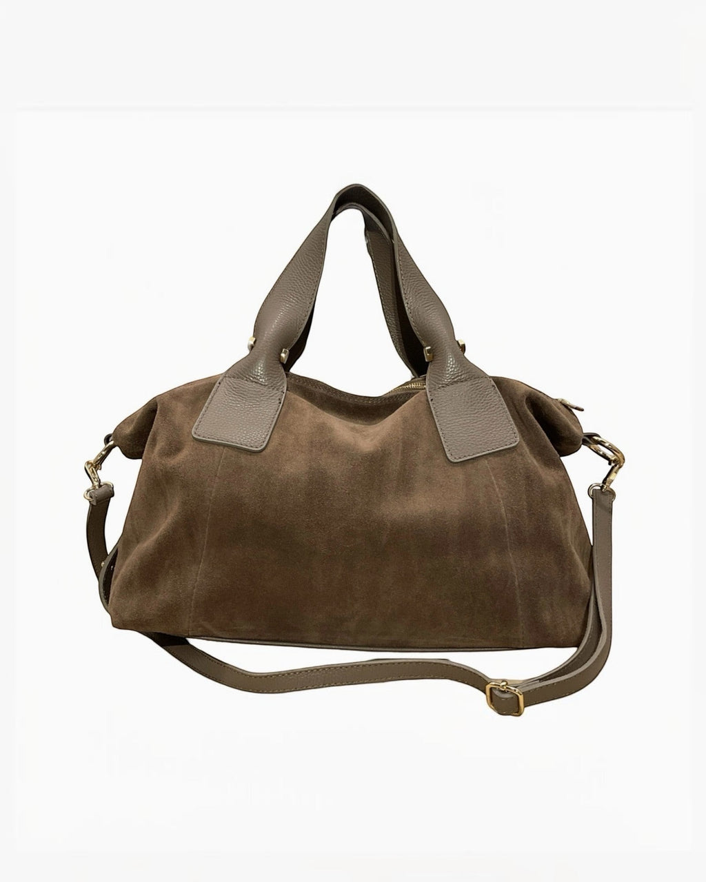 Sac format A4 cuir suède Veolina LOUISA LEE - Sacs - LOUISA LEE