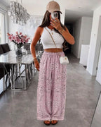 Pantalon Large Imprimé Bandana ISSYMA - Vêtements - ISSYMA