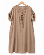 Robe Longue Élégance Naturelle POMELO PARIS - Vêtements - POMELO PARIS