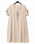 Robe Longue Élégance Naturelle POMELO PARIS - Vêtements - POMELO PARIS