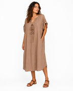 Robe Longue Élégance Naturelle POMELO PARIS - Vêtements - POMELO PARIS