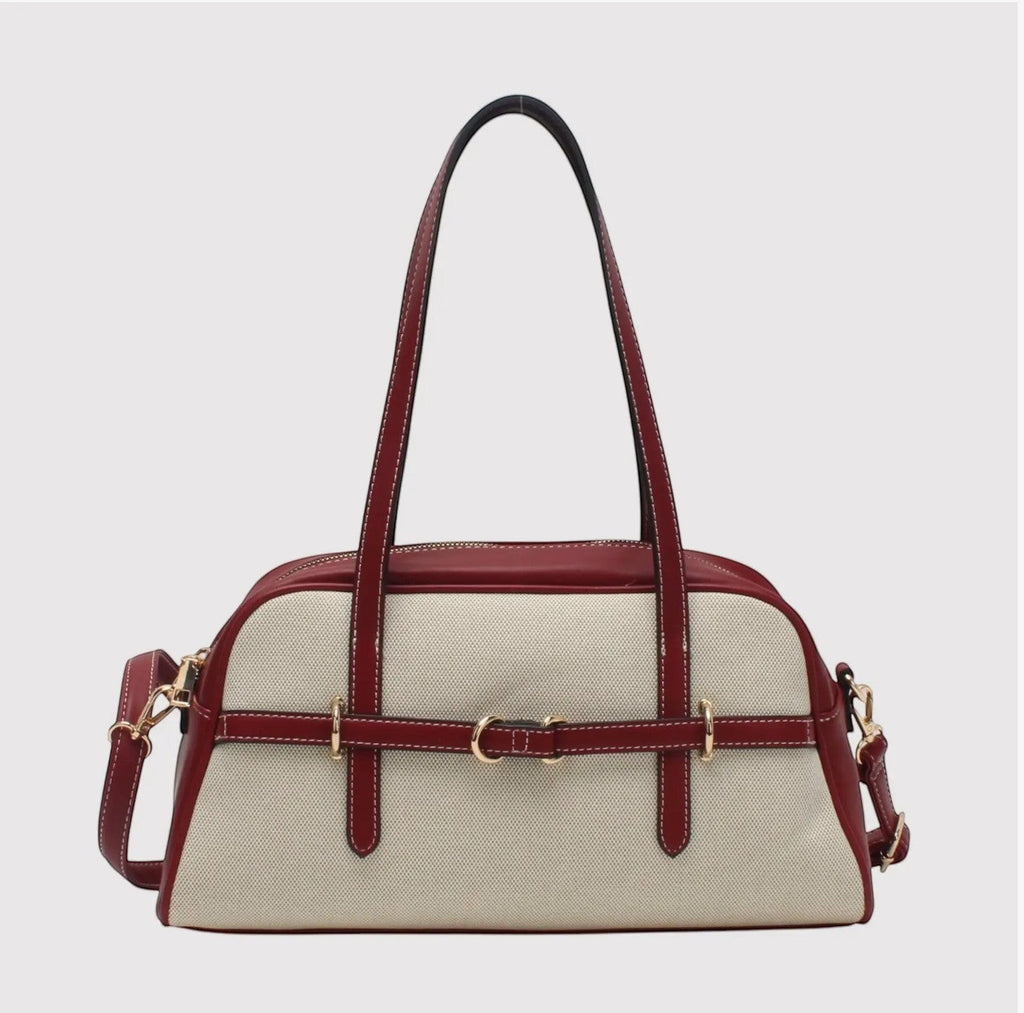 Sac Bandoulière Long Boucle Décorative Dorée BESTINI - Sacs - BESTINI
