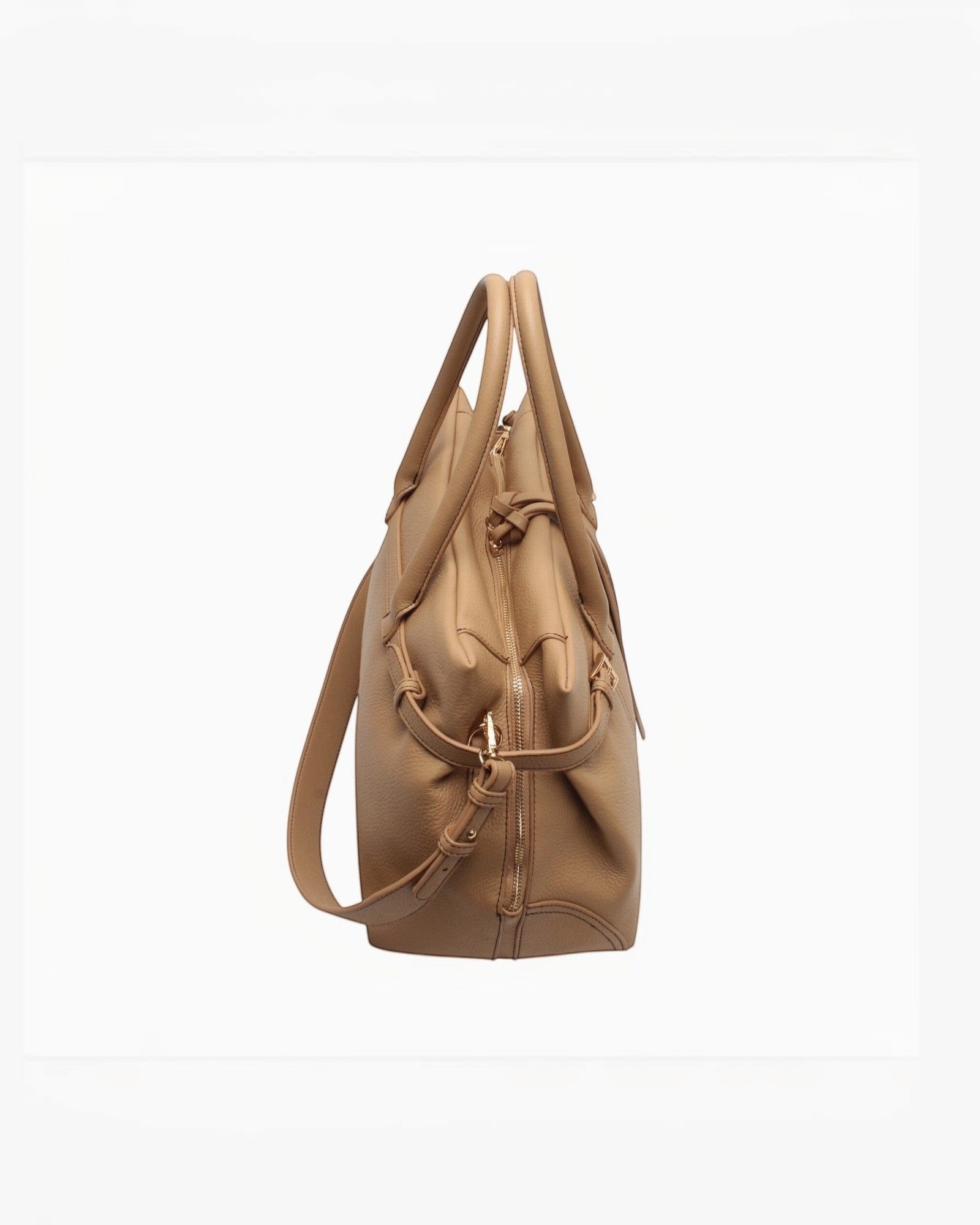 Sac Cabas Bandoulière & Anse Serrage Décoratif Zippé BESTINI - Sacs - BESTINI