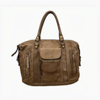 Sac de court format A4 Cuir Washed Margot LOUISA LEE - Sacs - LOUISA LEE