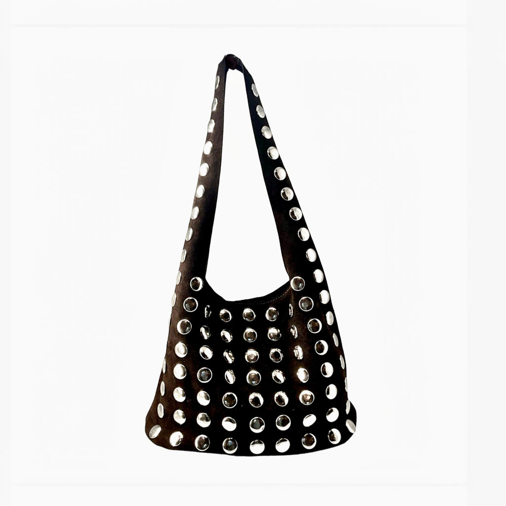 Sac Cuir Clouté Élodie LOUISA LEE - Sacs - LOUISA LEE