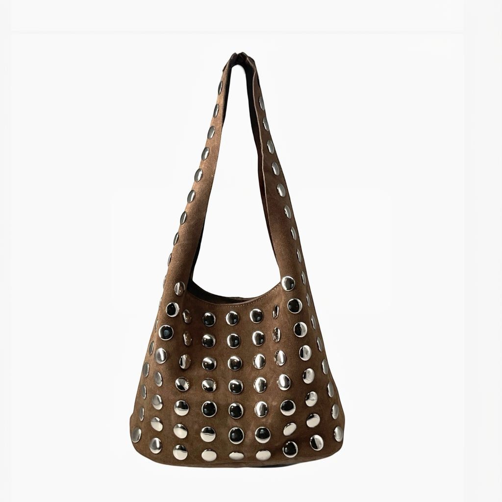 Sac Cuir Clouté Élodie LOUISA LEE - Sacs - LOUISA LEE