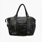 Sac de court format A4 Cuir Washed Margot LOUISA LEE - Sacs - LOUISA LEE