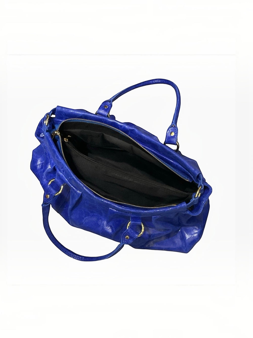 Sac format A4 en cuir brossé Lydia LOUISA LEE - Sacs - LOUISA LEE
