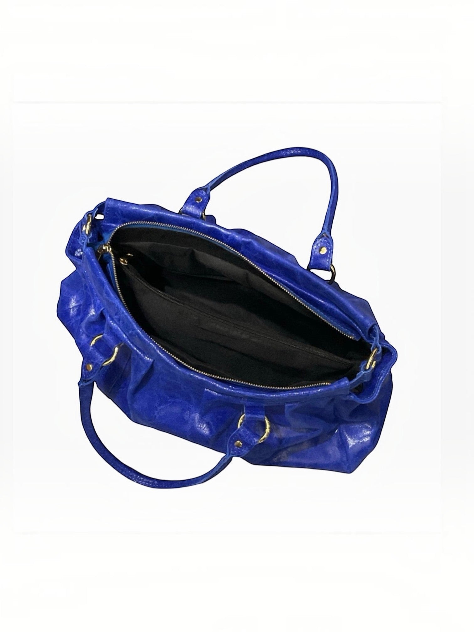 Sac format A4 en cuir brossé Lydia LOUISA LEE - Sacs - LOUISA LEE