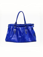 Sac format A4 en cuir brossé Lydia LOUISA LEE - Sacs - LOUISA LEE