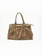 Sac format A4 en cuir brossé Lydia LOUISA LEE - Sacs - LOUISA LEE