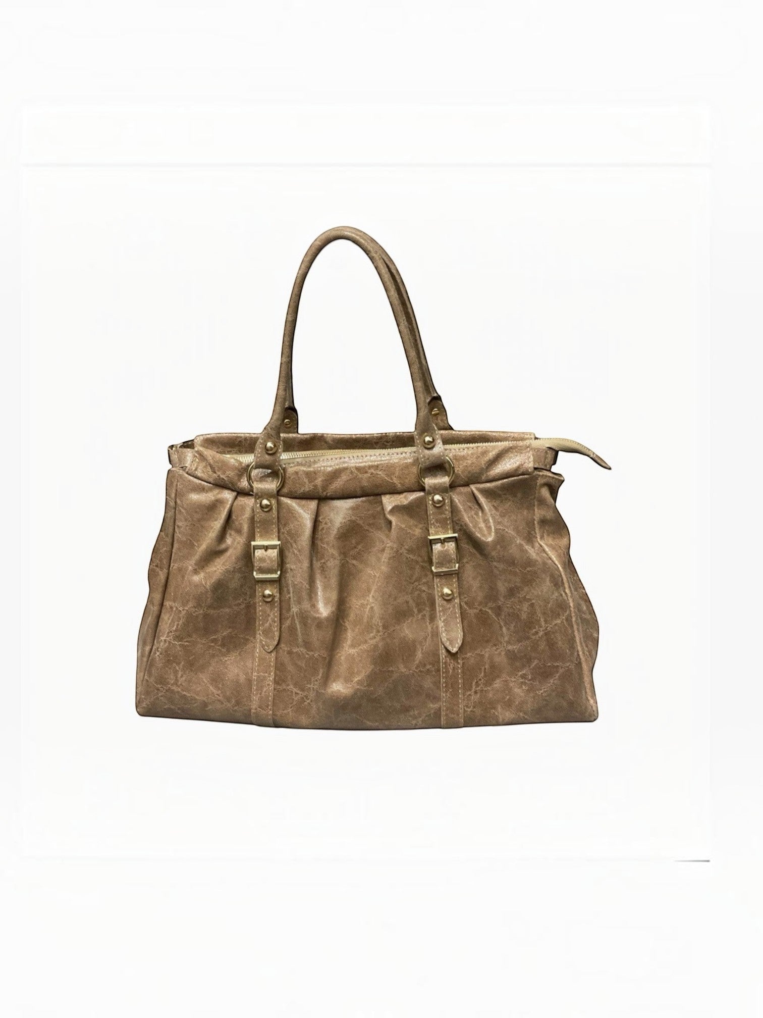 Sac format A4 en cuir brossé Lydia LOUISA LEE - Sacs - LOUISA LEE