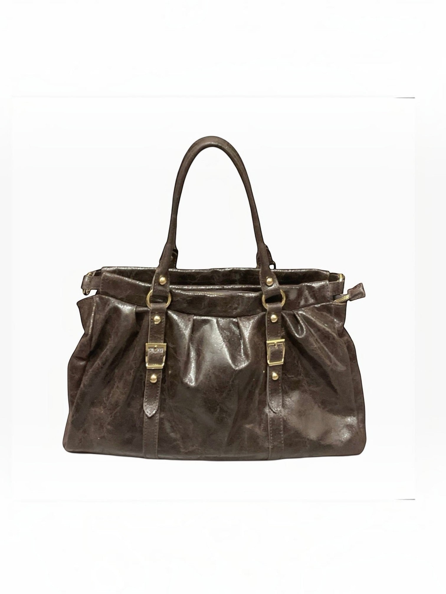 Sac format A4 en cuir brossé Lydia LOUISA LEE - Sacs - LOUISA LEE