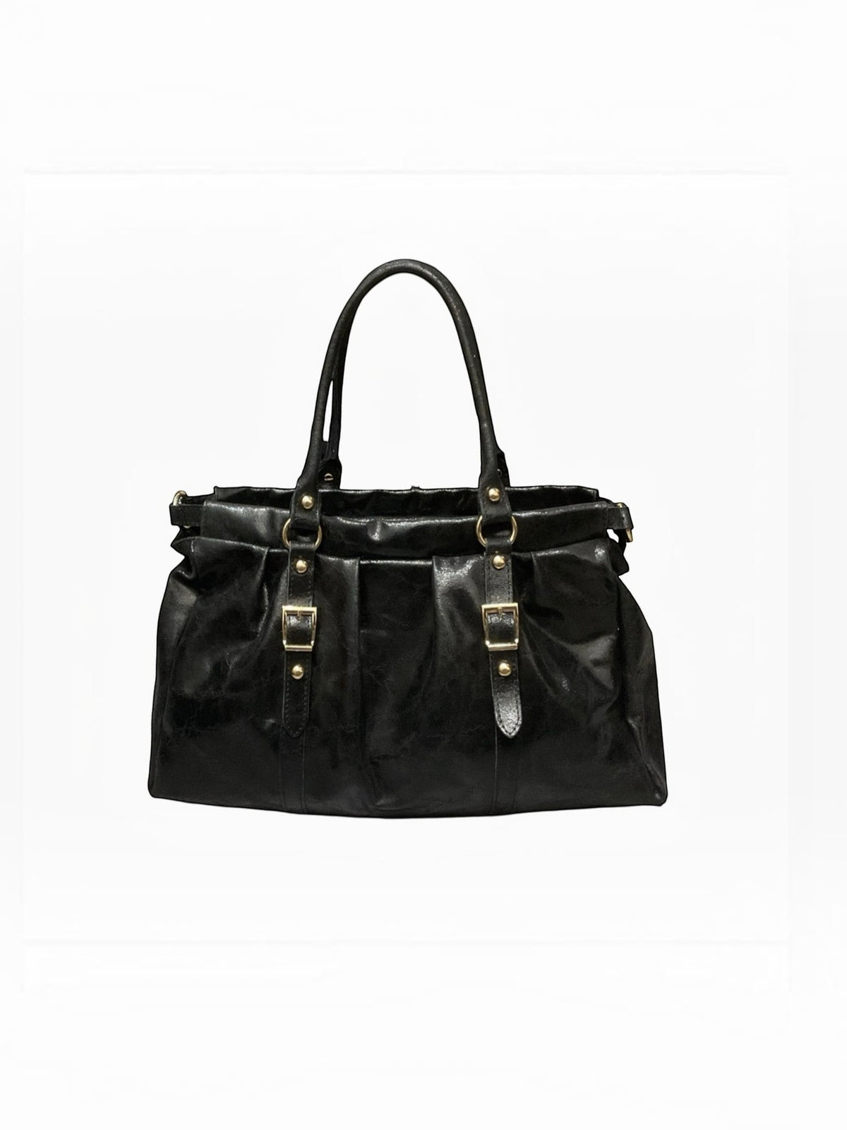 Sac format A4 en cuir brossé Lydia LOUISA LEE - Sacs - LOUISA LEE