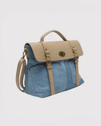 Sacoche bandoulière en toile et similicuir - Sacs - BESTINI