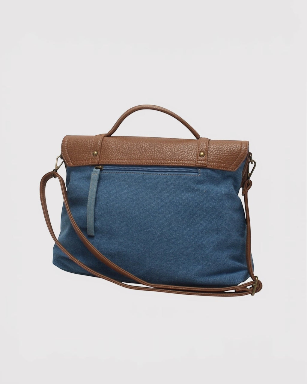 Sacoche bandoulière en toile et similicuir - Sacs - BESTINI