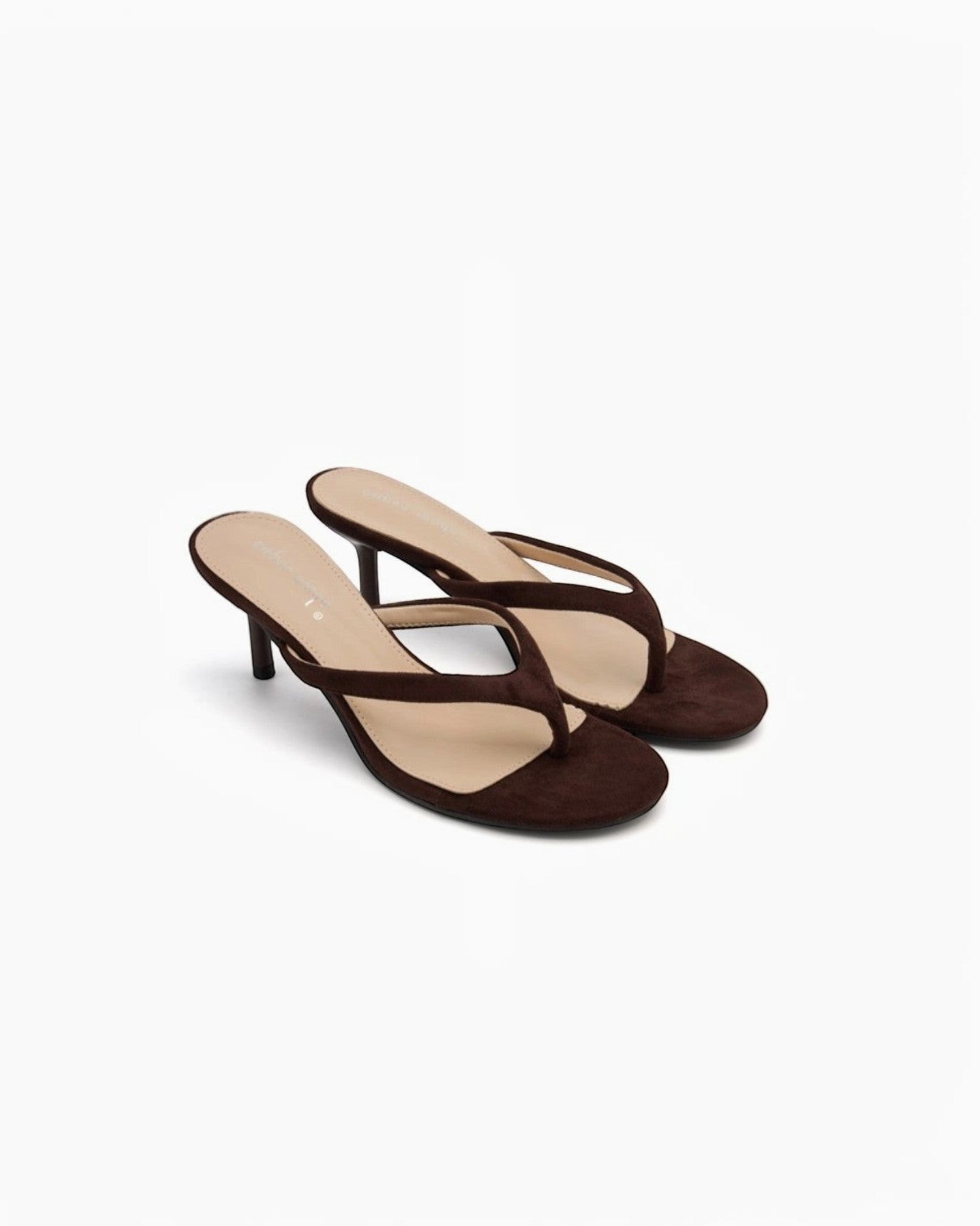 Sandales à talon fin et bout ouvert pour femme - Chaussures - BELLE WOMEN