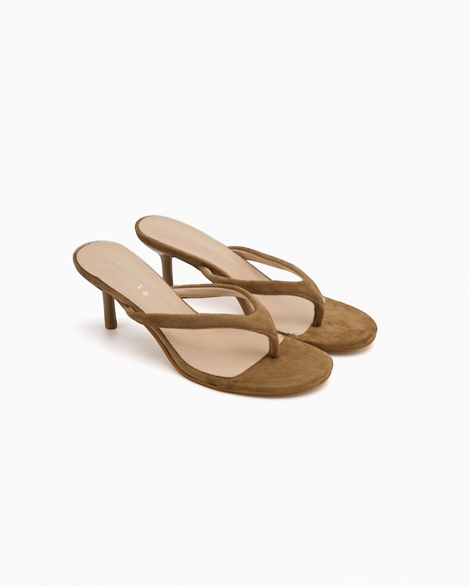 Sandales à talon fin et bout ouvert pour femme - Chaussures - BELLE WOMEN