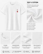 T-shirt Blanc Homme King WOOOP - T-shirts - WOOOP
