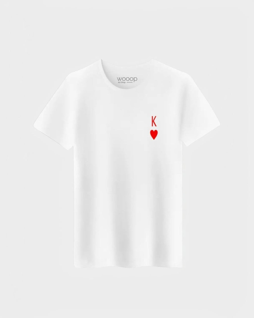 T-shirt Blanc Homme King WOOOP - T-shirts - WOOOP